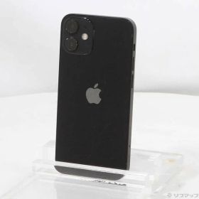 〔中古品〕 iPhone12 mini 64GB ブラック MGA03J／A SIMフリー【377】