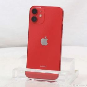 〔中古品〕 iPhone12 mini 128GB プロダクトレッド MGDN3J／A SIMフリー【297】