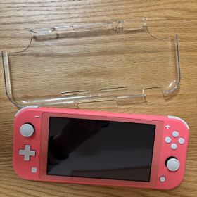 Nintendo Switch Lite コーラルピンク 充電器 クリアケース