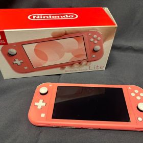 Nintendo switch lite コーラルピンク 本体