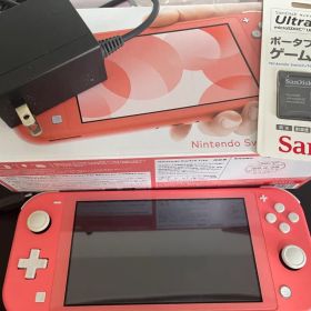 Nintendo Switch Lite ピンク 本体 SDカード付き