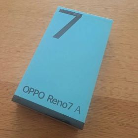 【未開封品】OPPO Reno7 A スターリーブラック SIMフリー