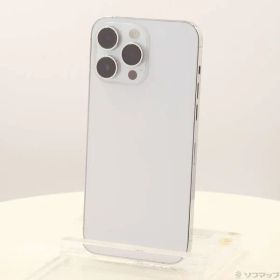〔中古品〕 iPhone14 Pro Max 256GB シルバー MQ9C3J／A SIMフリー【348】