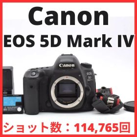 K07[6990B]94 キヤノン Canon EOS 5D Mark IV ボディ 【ショット数 114,765回】