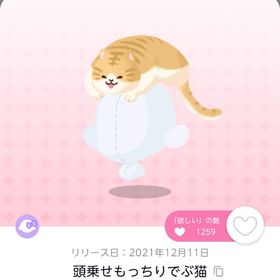 頭乗せもっちりでぶ猫 | ポケコロツイン(ポケツイ)のアイテム、RMTの販売・買取一覧