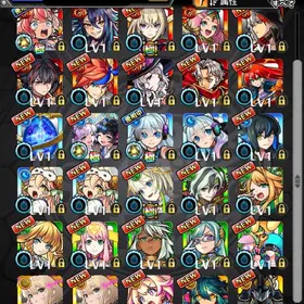 【初期垢】ニケ エル×2 エリス マサムネ ネオ×2 三途 いろは+2200 | モンストのアカウントデータ、RMTの販売・買取一覧