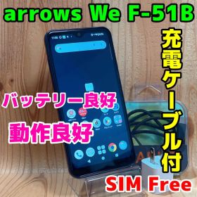 SIMフリー 本体 arrows We 64 GB 477G ネイビー