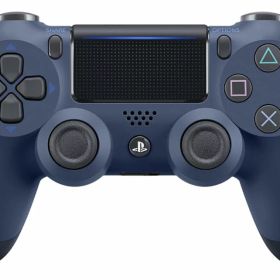 ワイヤレスコントローラー (DUALSHOCK 4) ミッドナイト・ブルー (CUH-ZCT2J22)【新品】【純正品】