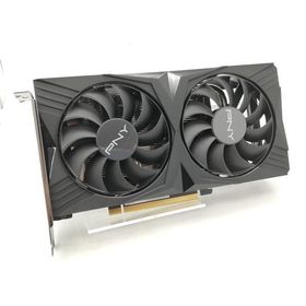 【中古】PNY GeForce RTX 4060 8GB VERTO ダブルファン VCG40608DFXPB1 RTX4060/8GB(GDDR6)【秋葉2号】保証期間１週間