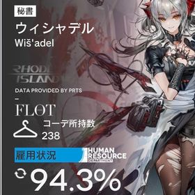 ⭐最終値下げ⭐️11/15日まで⭐️育成済み⭐️完凸多数⭐️コーデ240種⭐️トラゴーディア追加‼️ | アークナイツのアカウントデータ、RMTの販売・買取一覧