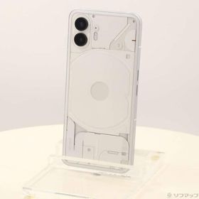 〔中古〕Nothing Phone(2) 256GB ホワイト A10400033 SIMフリー〔262-ud〕