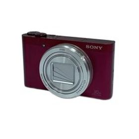 SONY◆デジタルカメラ サイバーショット DSC-WX500 (R) [レッド]