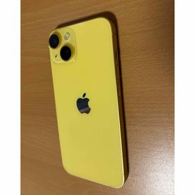 美品 iPhone14 128GB イエロー SIMフリー アイフォン(スマートフォン本体)