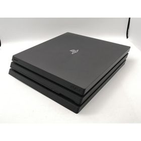 【中古】SONY PlayStation4 Pro ジェット・ブラック 1TB CUH-7200BB01【秋葉2号】保証期間１ヶ月【ランクB】