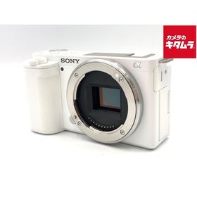 【中古】 【美品】 ソニー VLOGCAM ZV-E10 ボディ ホワイト
