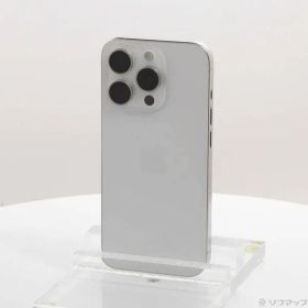 〔中古品〕 iPhone15 Pro 256GB ホワイトチタニウム MTUD3J／A SIMフリー【305】