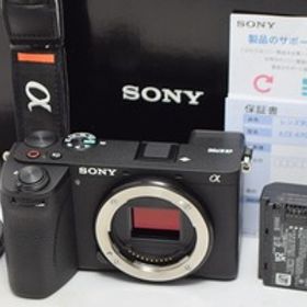 美品★SONY ソニー α6700 ボディ ブラック ILCE-6700★元箱付・ショット数約20000回