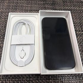付属品完備！iPhone16 Black 128GB SIMフリー