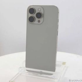 〔中古品〕 iPhone16 Pro Max 256GB ナチュラルチタニウム MYWK3J／A SIMフリー【262】
