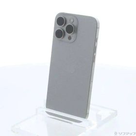 〔中古品〕 iPhone16 Pro Max 256GB ナチュラルチタニウム MYWK3J／A SIMフリー【258】