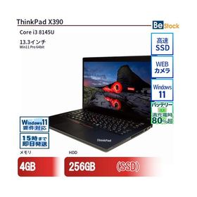 中古 ノートパソコン Lenovo レノボ ThinkPad X390 20Q0000BJP Core i3 メモリ：4GB 6ヶ月保証