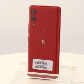 〔中古〕楽天 Rakuten Hand 5G 128GB クリムゾンレッド P780 楽天 SIMフリー〔269-ud〕