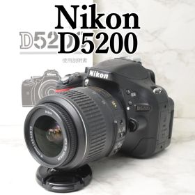 ショット数新品級 Nikon D5200⭐️スマホ転送OK 一眼レフカメラ