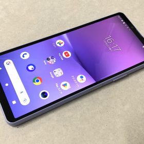【中古A】SIMフリー au Xperia 10 V [ラベンダー] SOG11 白ロム