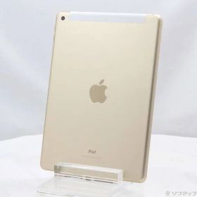 〔中古品〕 iPad 第5世代 32GB ゴールド MPG42J／A docomoロック解除SIMフリー【276】