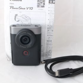 ☆美品☆ Canon Vlogカメラ PowerShot V10 シルバー PSV10SL キヤノン #4332