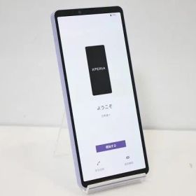 au SONY Xperia 10 V SOG11 SIMフリー Android スマートフォン 残債なし 128GB パープル