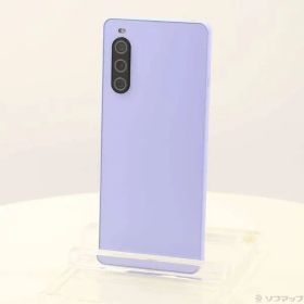 〔中古品〕 Xperia 10 V 128GB ラベンダー SOG11 au SIMフリー【352】