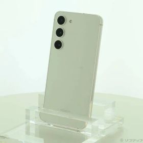 〔中古品〕 Galaxy S23 256GB クリーム SCG19 au SIMフリー【262】