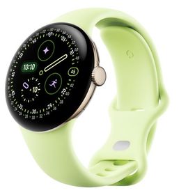 Pixel Watch 4 Wi-Fiモデル 41mm GA06002-US [Champagne Gold アルミケース/Lemongrass アクティブ バンド]