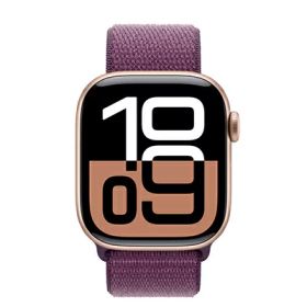 Apple Apple Watch Series10 42mm GPS+Cellularモデル MWXC3J/A A3001【ローズゴールドアルミニウムケース/プラムスポーツループ】 [未使用] 【当社6ヶ月保証】 イオシス