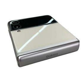 186000 ジャンク品 Galaxy ギャラクシー Samsung Galaxy Z Flip3 SC-54B クリーム