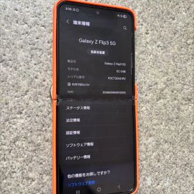 Galaxy Z Flip3 5G SC-54B 本体