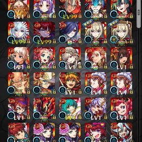 ヤクモ艦隊、ソロモン艦隊、マサムネ2、ネオ2、メビウス2 | モンストのアカウントデータ、RMTの販売・買取一覧