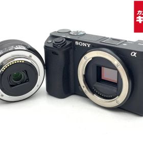 【中古】 【並品】 ソニー α6400 パワーズームレンズキット ブラック [ILCE-6400L B]