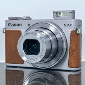 Canon PowerShot G9 X Mark II シルバー 高級コンデジ 2010万画素 Wi-Fi Bluetooth対応 動作確認済み