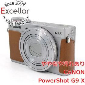 [bn:13] Canon製 PowerShot G9 X シルバー 2020万画素