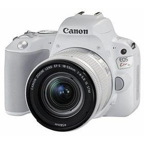 【中古】「非常に良い（無料延長保証）」Canon デジタル一眼レフカメラ EOS Kiss X9 ホワイト レンズキット EF-S18-55 F4 STM付属 KISSX9WH-1855F4ISSTMLK(デジタル一眼)