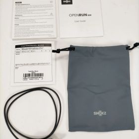 【難あり品】 骨伝導ワイヤレスイヤホン OPENRUN Shokz SKZ-EP-000003 ブラック