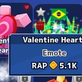 Valentine Hearts | ロブロックス(ROBLOX)のアカウントデータ、RMTの販売・買取一覧