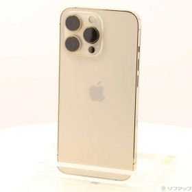 〔中古品〕 iPhone13 Pro 128GB ゴールド MLUH3J／A SIMフリー【377】