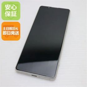 超美品 SOG09 Xperia 5 IV エクリュホワイト AU スマホ SONY 即日発送 土日祝発送OK 03000