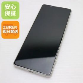 新品同様 SOG09 Xperia 5 IV エクリュホワイト AU スマホ SONY 即日発送 土日祝発送OK 03000