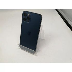 【中古】Apple docomo 【SIMロック解除済み】 iPhone 12 Pro 128GB パシフィックブルー MGM83J/A【大須アメ横】保証期間1ヶ月【ランクC】