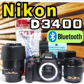 Nikon D3400 デジタル一眼レフカメラ Bluetooth スマホ転送