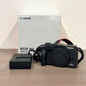 Canon ミラーレス一眼カメラ EOS M6 Mark II ブラック